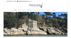 Desktop Screenshot of dittishamboats.co.uk